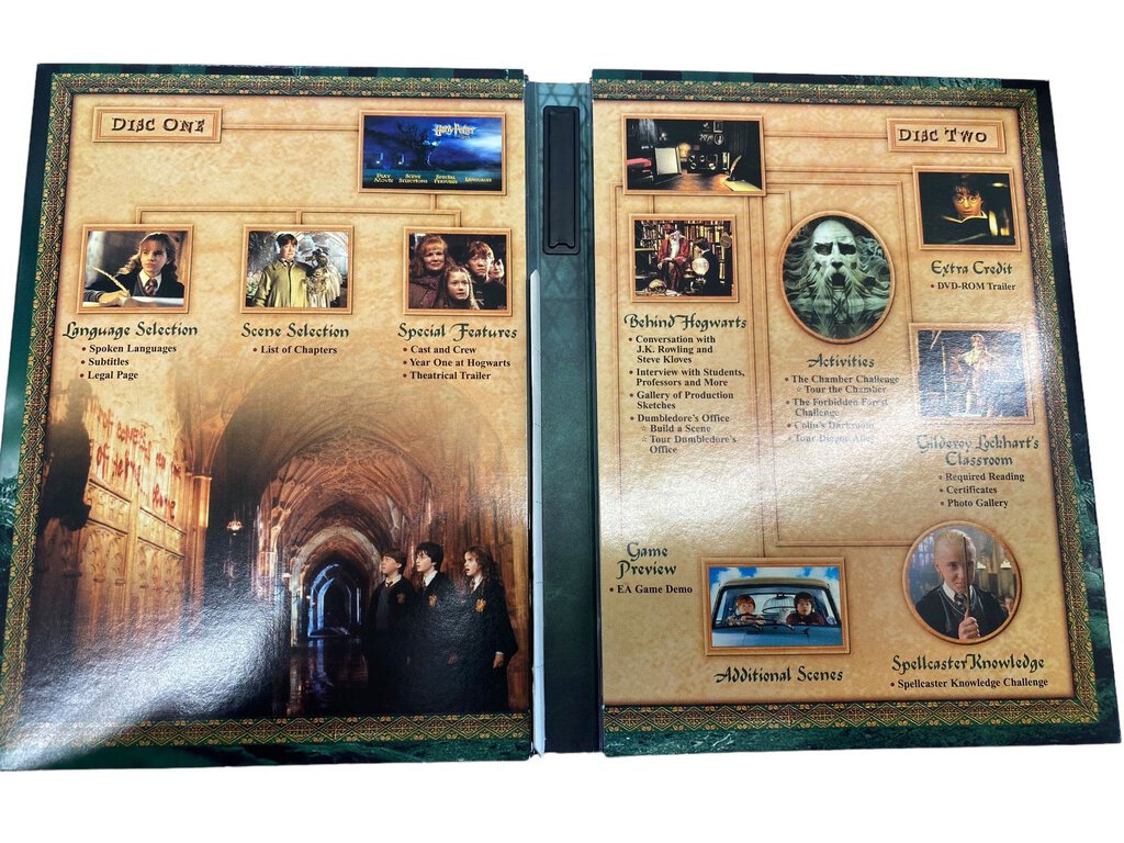 Harry Potter And The Chamber Of Secrets Year Two DVD
