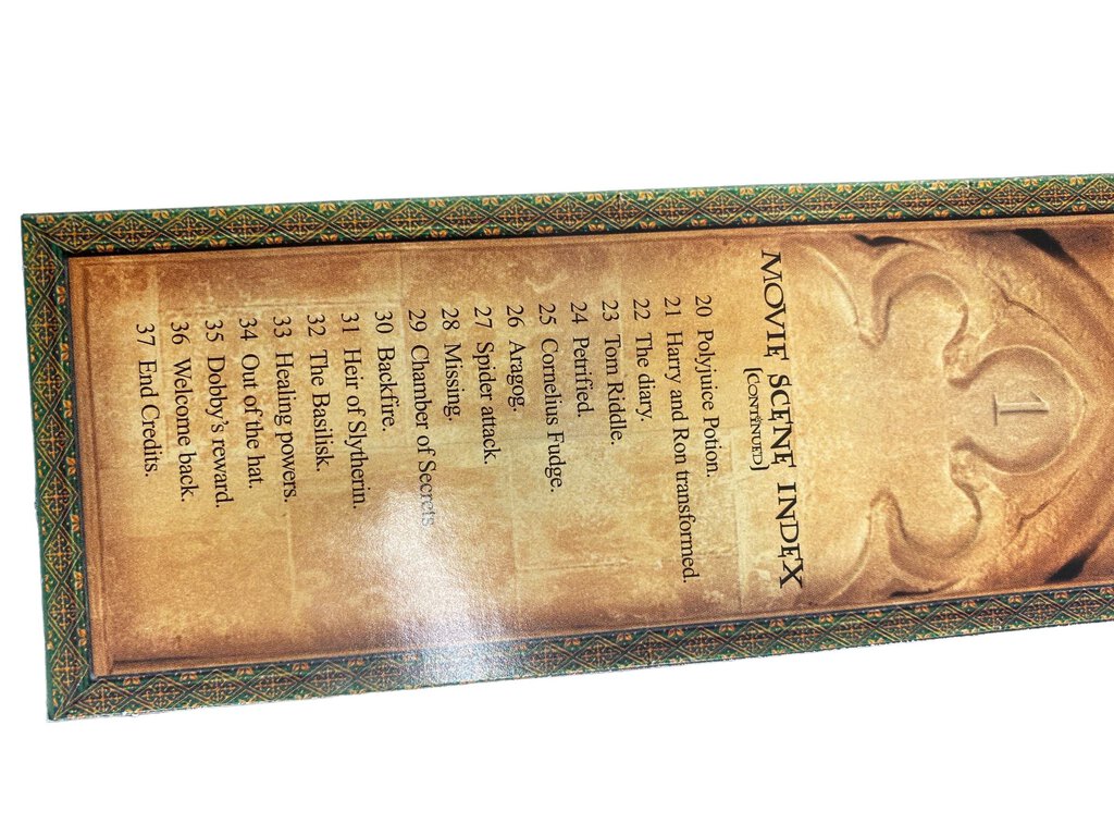 Harry Potter And The Chamber Of Secrets Year Two DVD