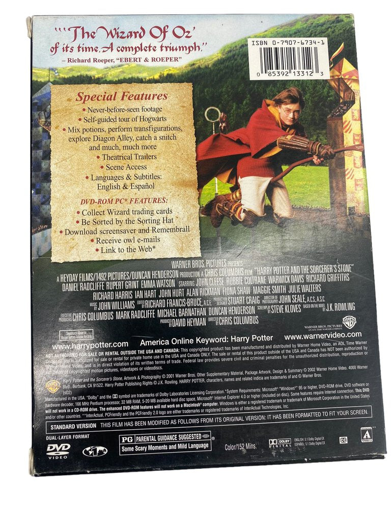 Harry Potter And The Sorcerer's Stone 2 DVD Set