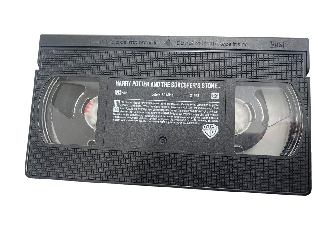 Harry Potter And The Sorcerer's Stone VHS