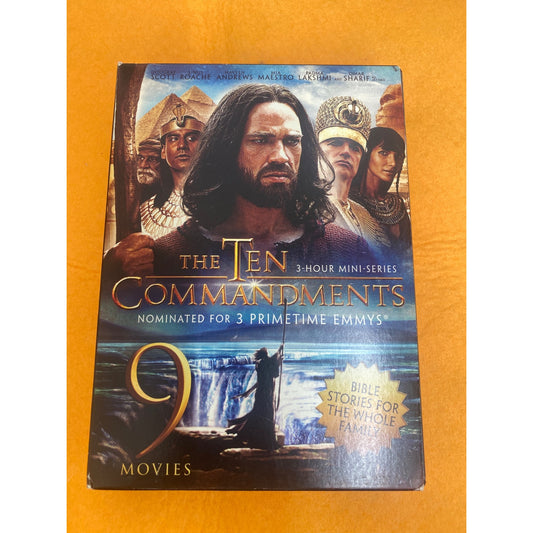 Bible Stories For The Whole Family DVD Collection  9 Movies  13+ Hours Of Inspiring Content  The Ten Commandments & More