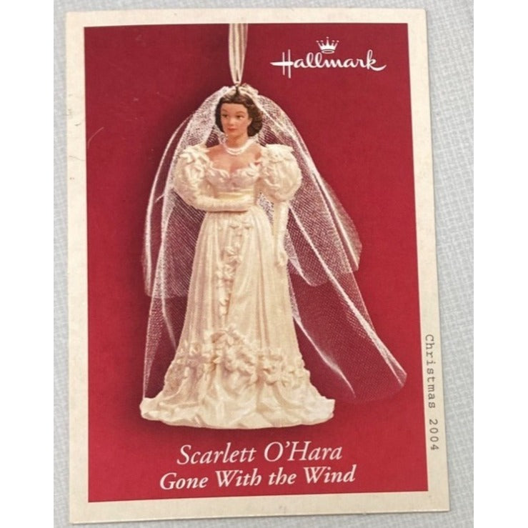 Hallmark Keepsake Scarlett OHara Gone With The Wind Ornament 2004 Holiday Memory Collectible