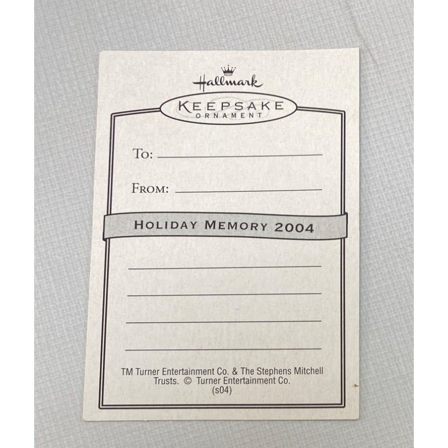 Hallmark Keepsake Scarlett OHara Gone With The Wind Ornament 2004 Holiday Memory Collectible