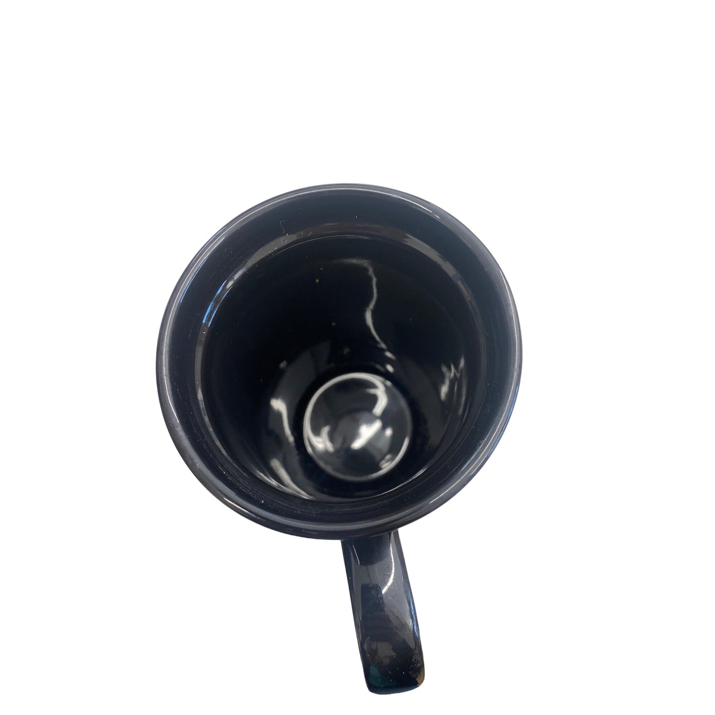 Elvis Presley Travel Mug 16 oz With Lid - "Elvis Has Left The Building" Black Ceramic