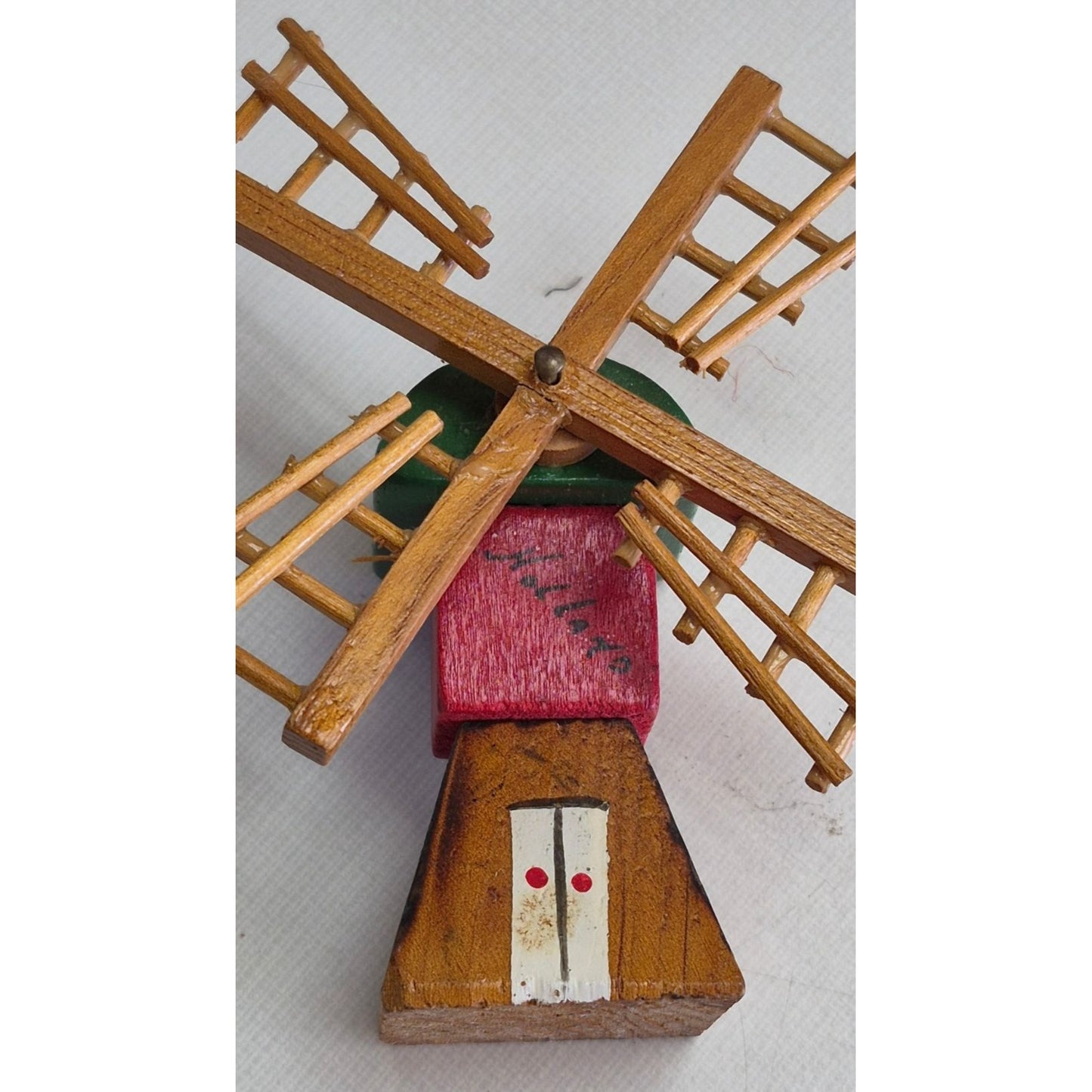 Handcrafted Wooden Windmill