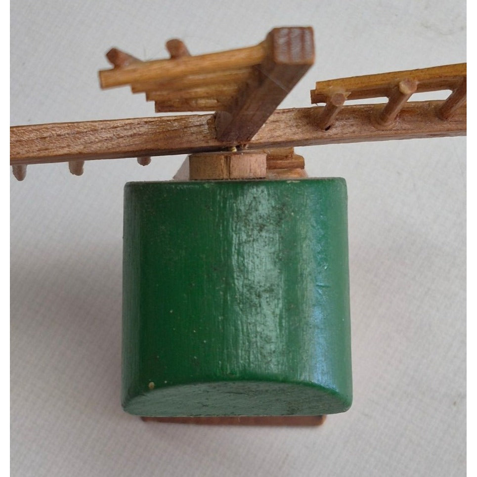 Handcrafted Wooden Windmill