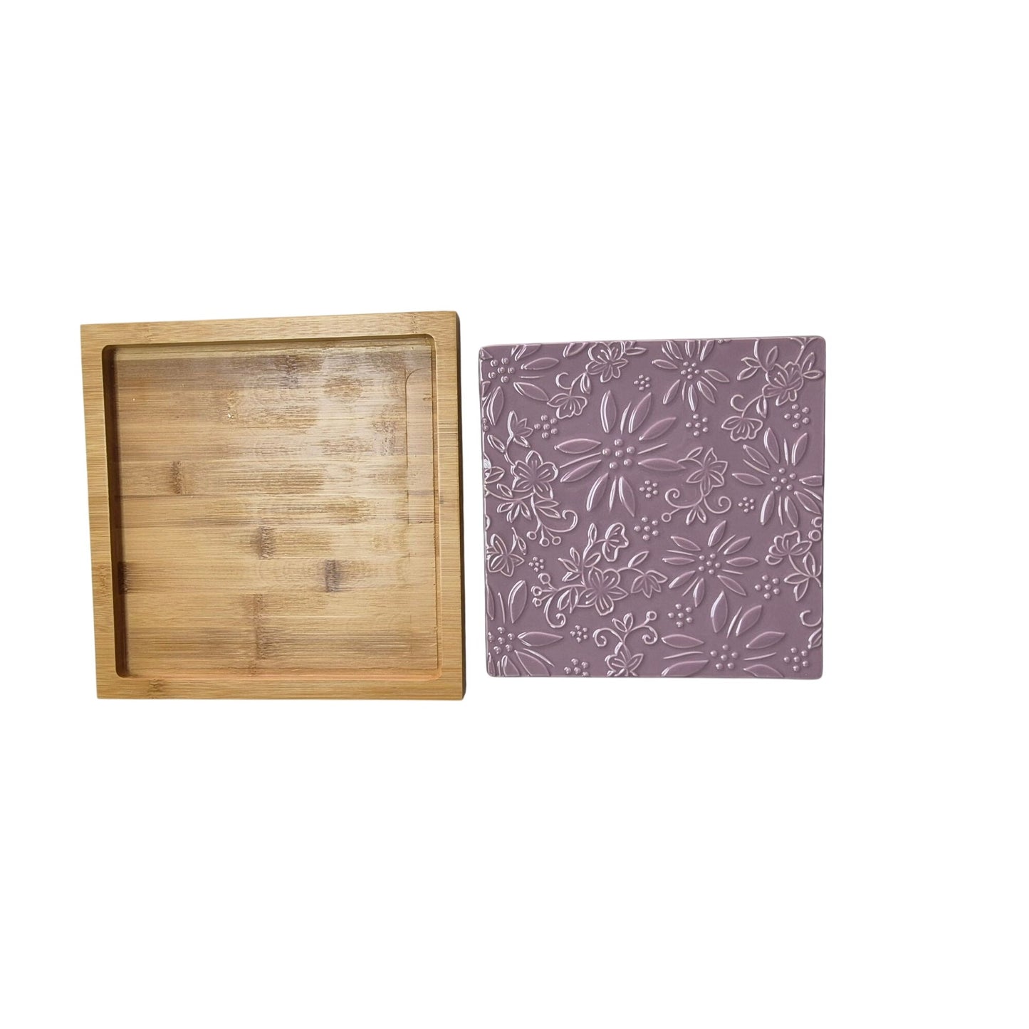 Temp-Tations by Tara Bamboo Serving Tray Set