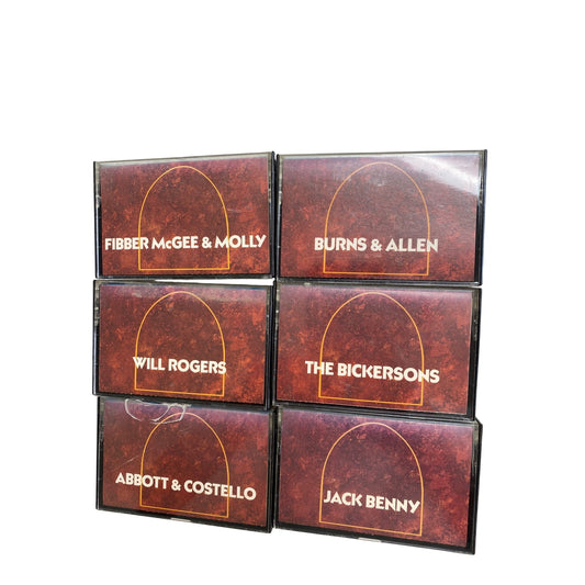 Vintage Comedy Audio Cassette Collection