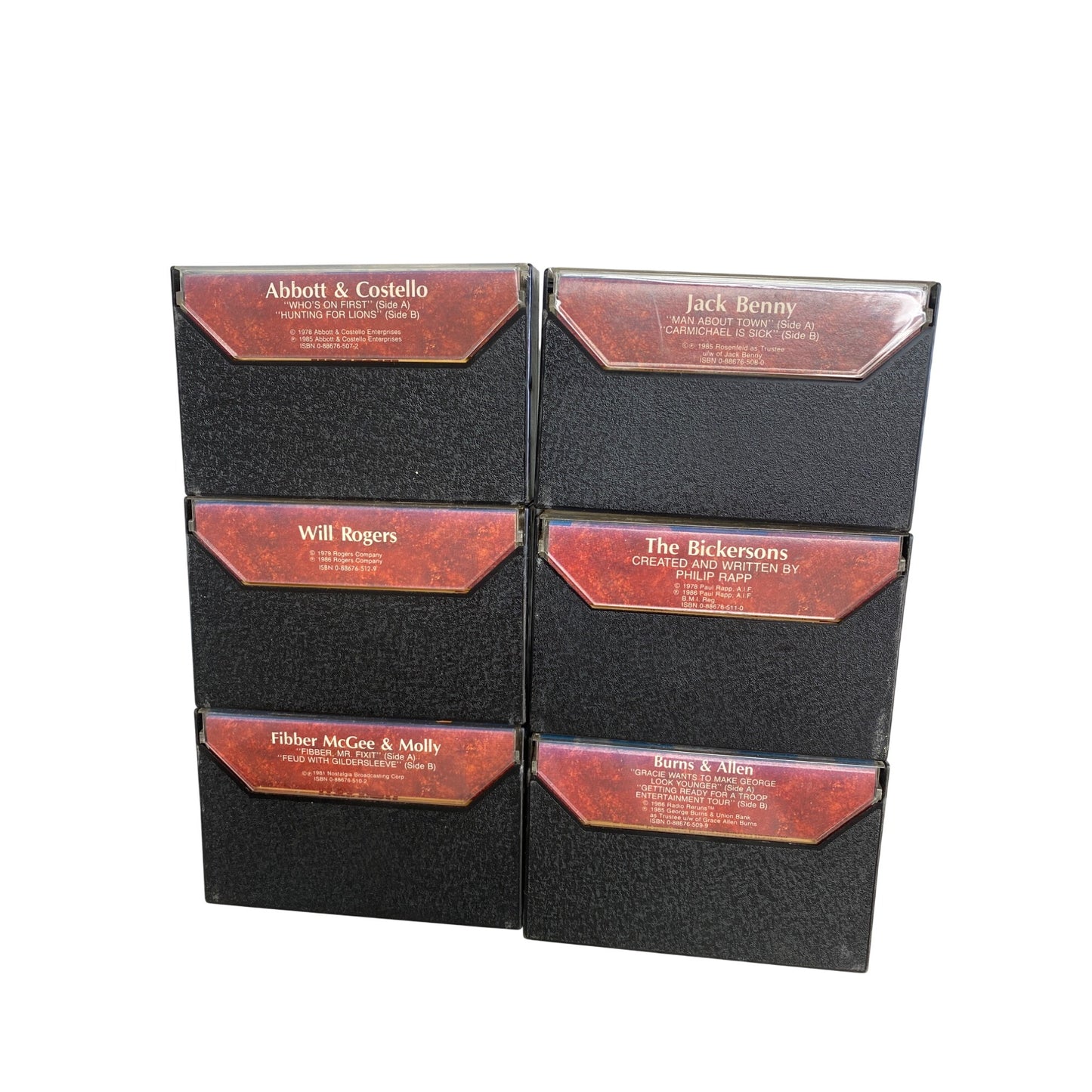 Vintage Comedy Audio Cassette Collection