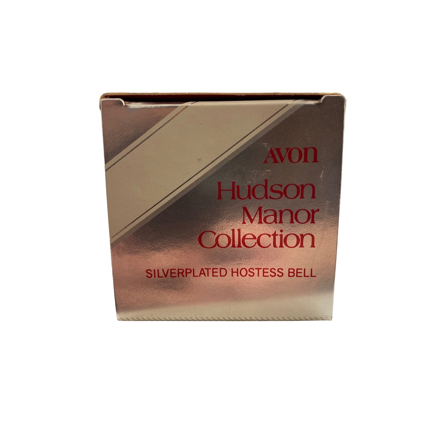 Avon Hudson Manor Collection Silver-Plated Hostess Bell Gift Boxed Elegant Decor