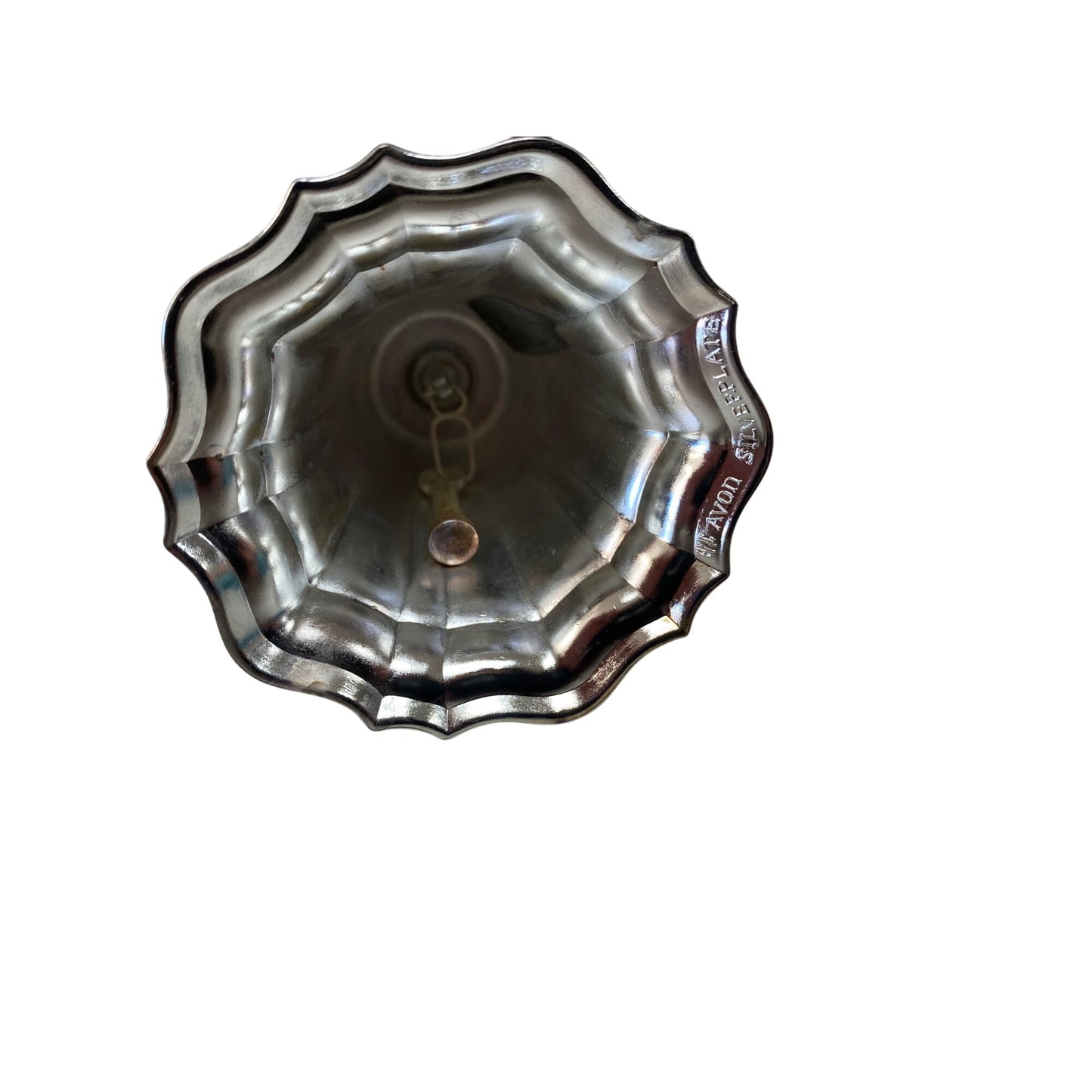 Avon Hudson Manor Collection Silver-Plated Hostess Bell Gift Boxed Elegant Decor