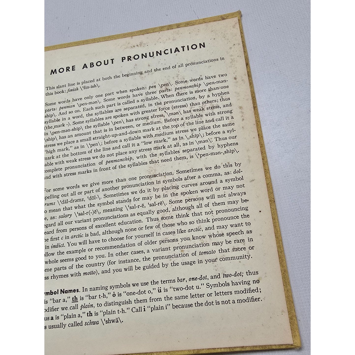 1971 Webster's Elementary Dictionary