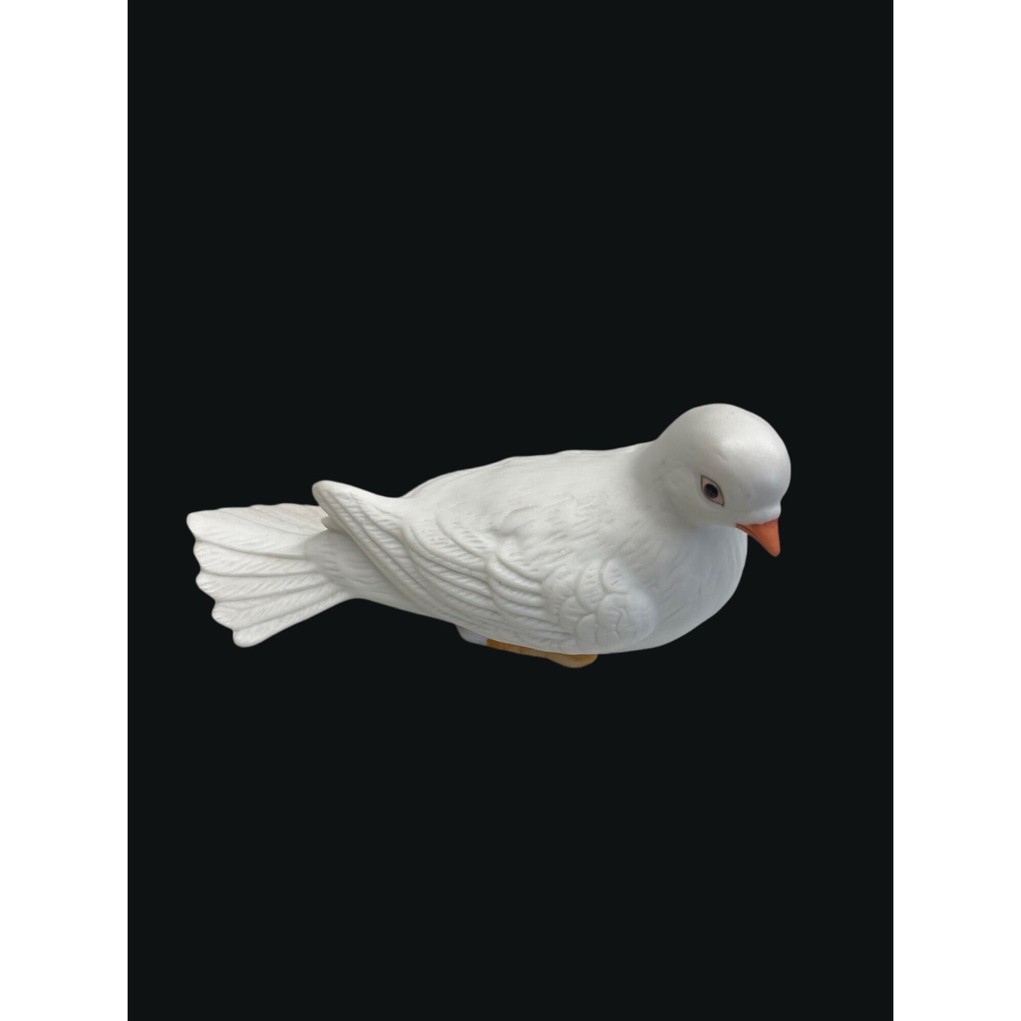 Porcelain White Dove Figurine By Homco