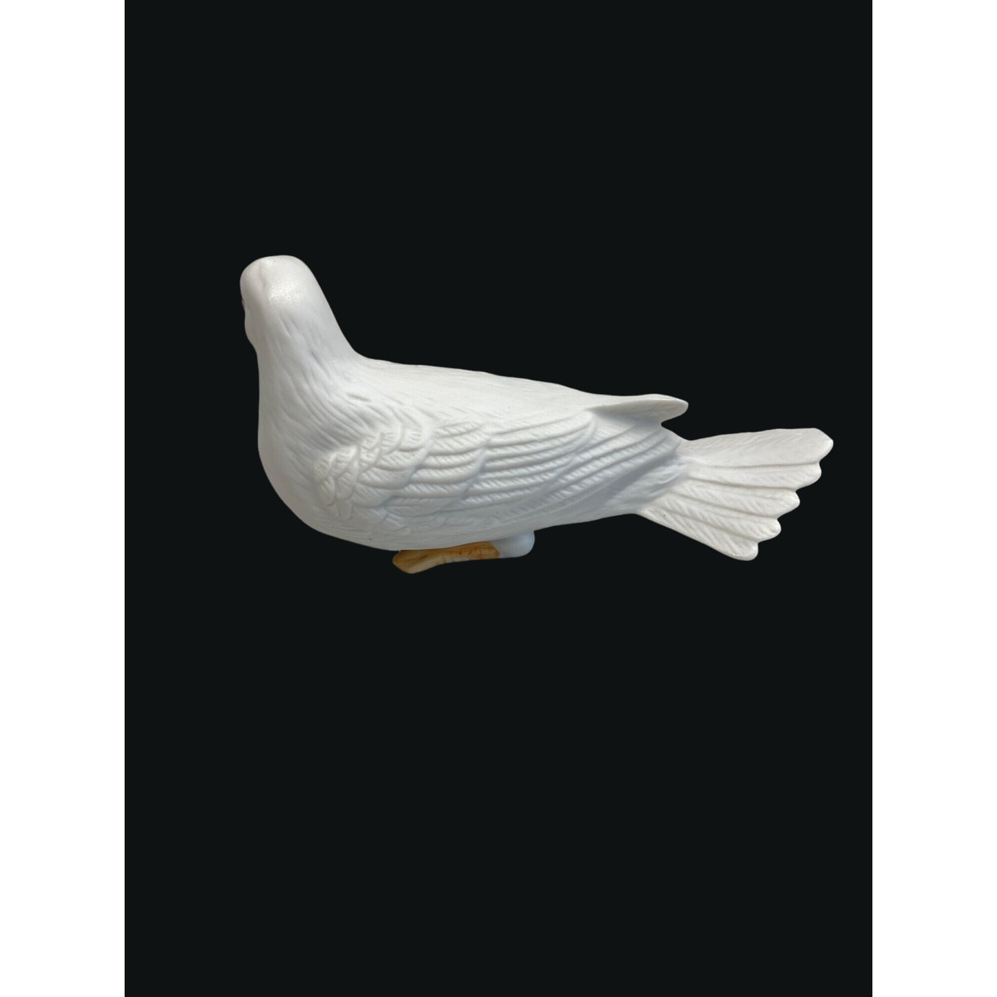 Porcelain White Dove Figurine By Homco