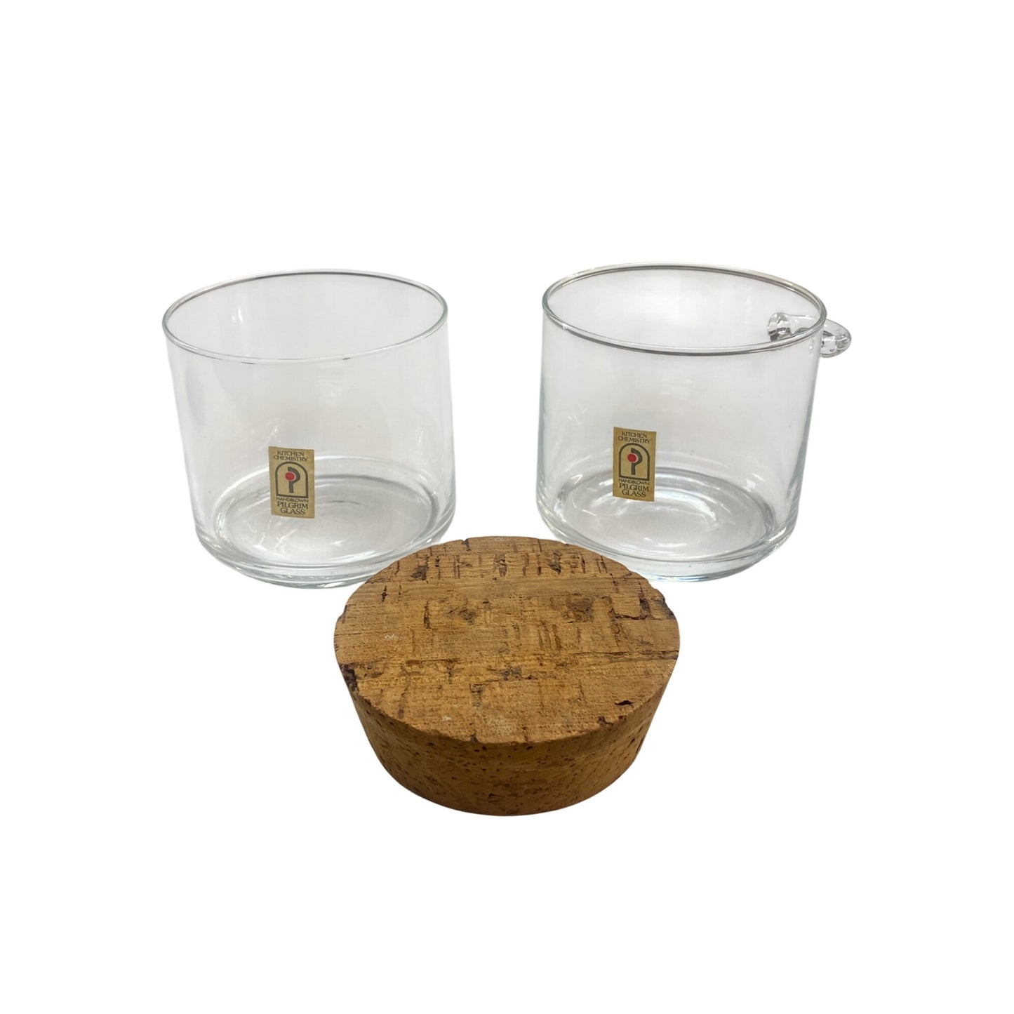 Handblown Pilgrim Glass Kitchen Chemistry