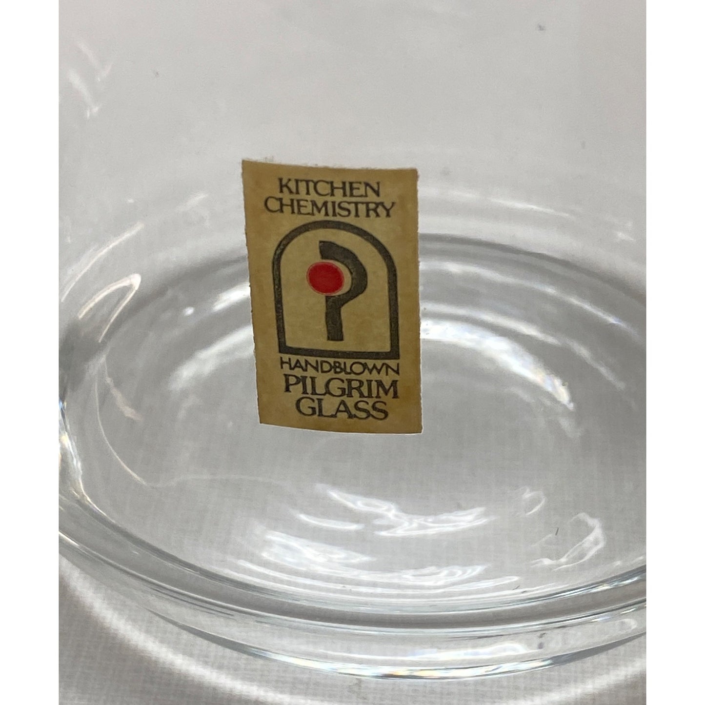 Handblown Pilgrim Glass Kitchen Chemistry