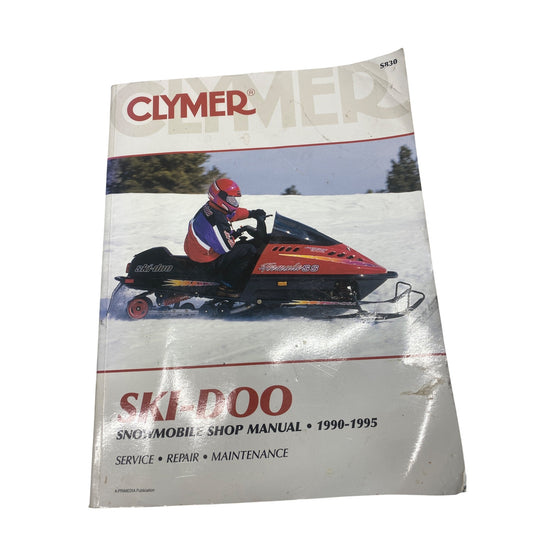 Clymer Ski-Doo Snowmobile Shop Manual 1990-1995 Service Repair Maintenance