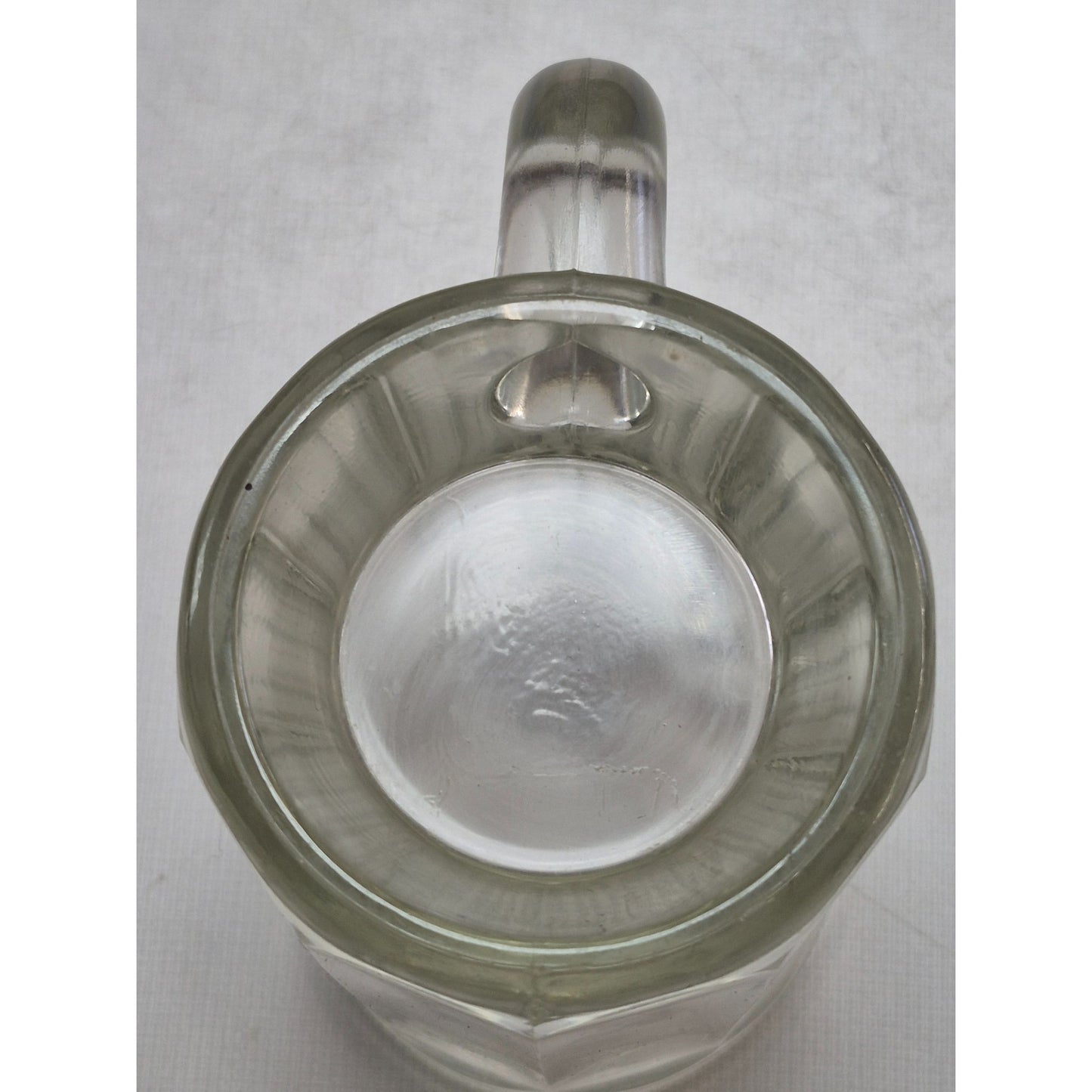 Clear Glass Beer Mug 16 oz Heavy Duty Large Handle Classic Design