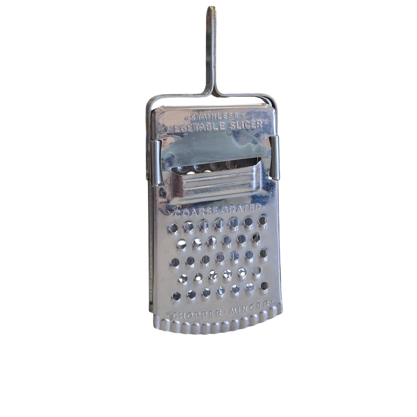 Vintage Stainless Steel Vegetable Chopper Grater