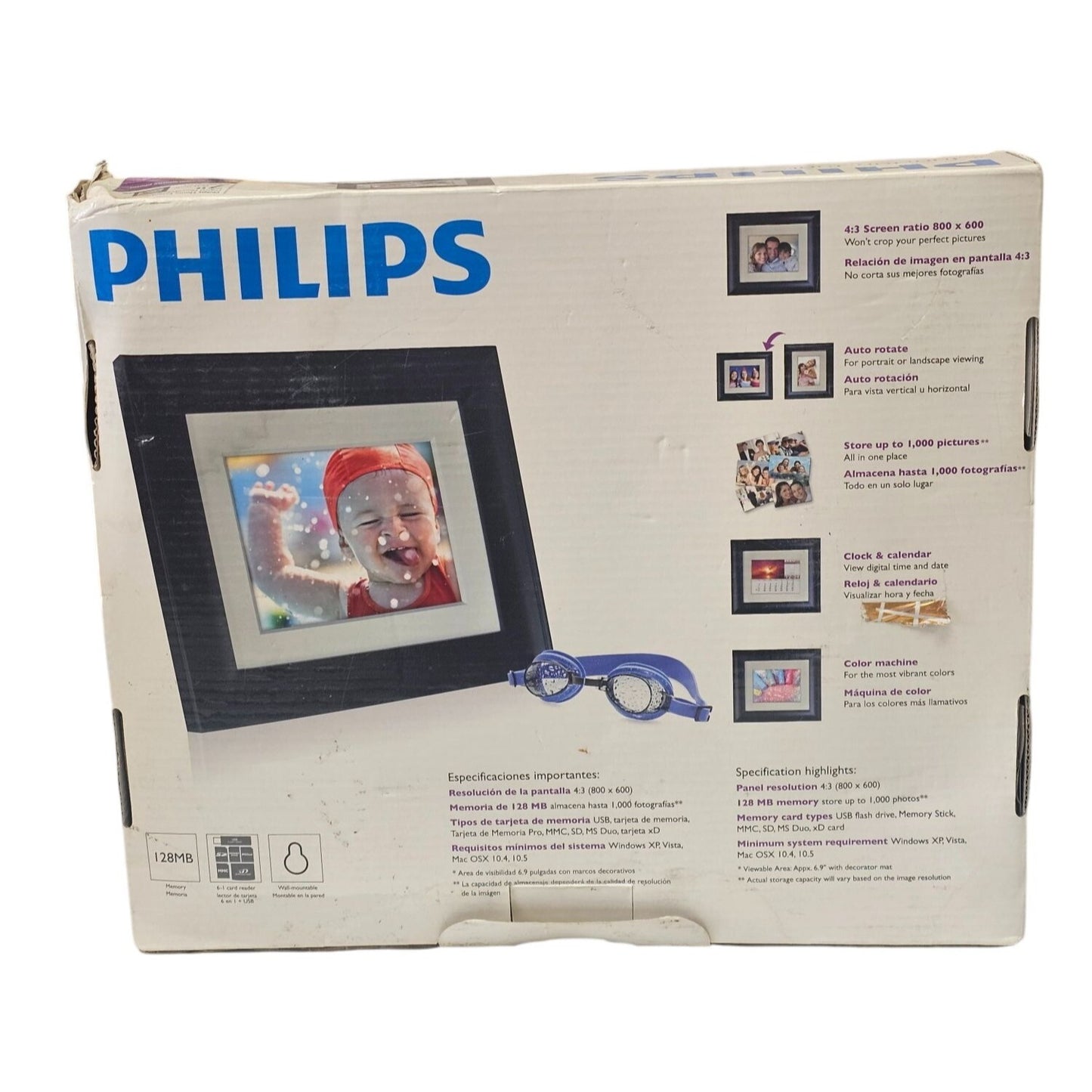 Philips 7" Digital Photo FrameB