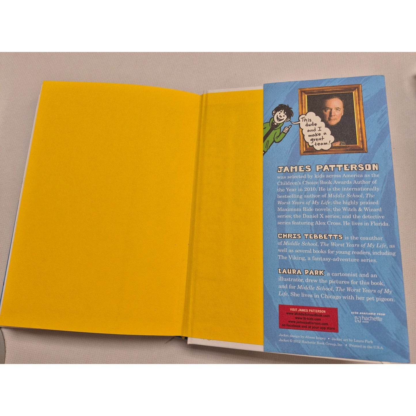 Middle School Get Me Out Of Here! By James Patterson & Chris Tebbetts Illustrated By Laura Park Hardcover Book