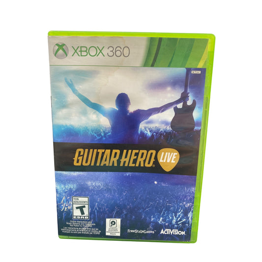 Guitar Hero Live Xbox 360 Game Complete With Case & Discs