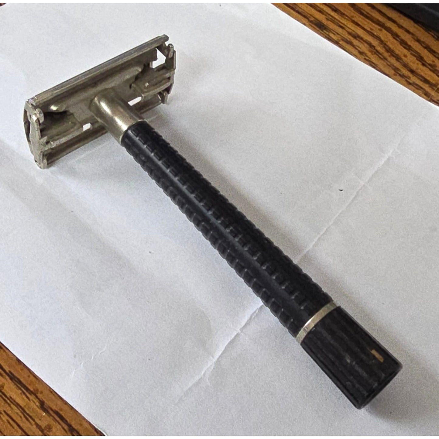 Vintage Schick Krona Double-Edge Safety Razor