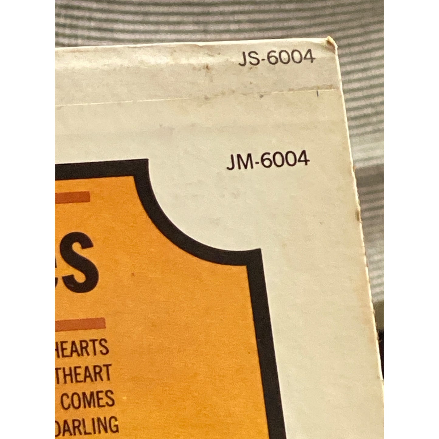 Jimmy Deans Golden Favorites JM-6004 Vinyl LP Album