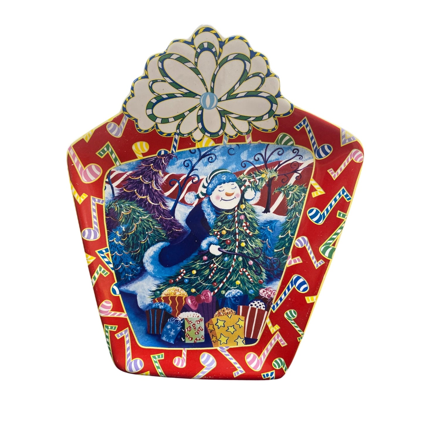 Christmas Plate Juleez RED