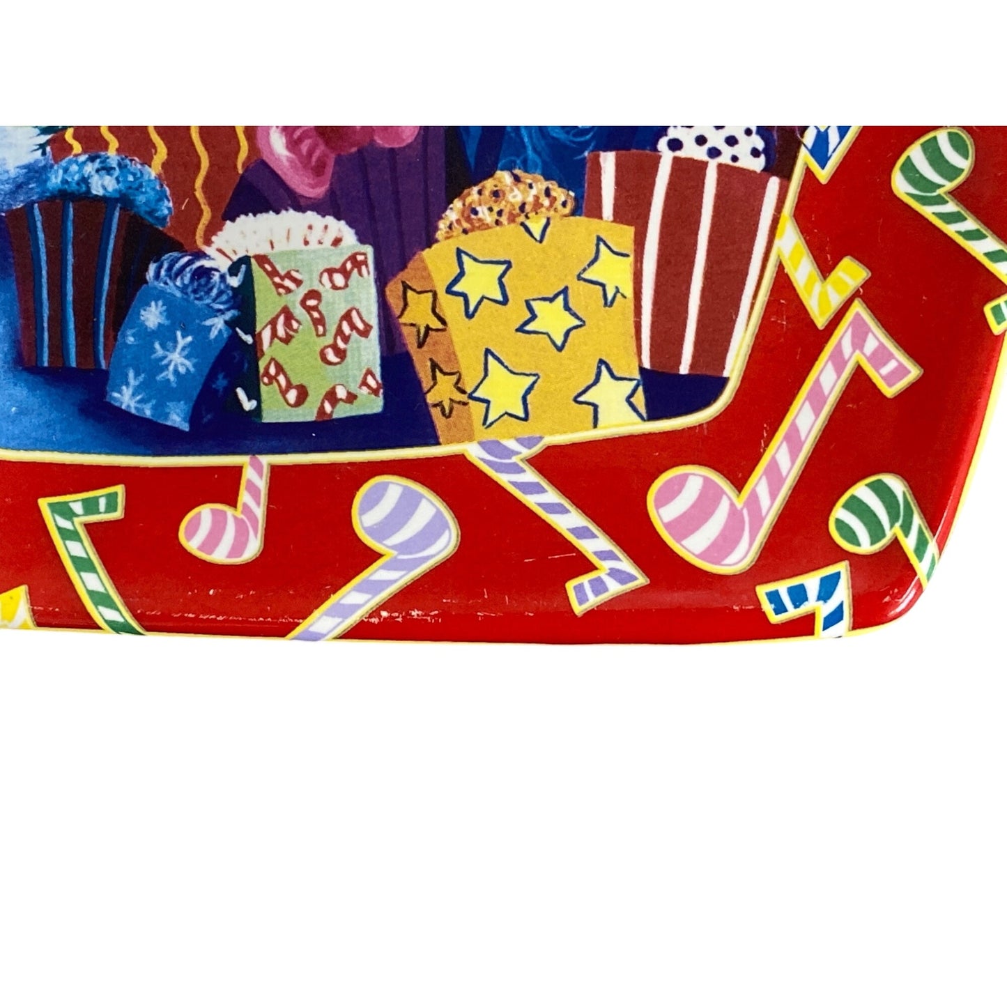 Christmas Plate Juleez RED