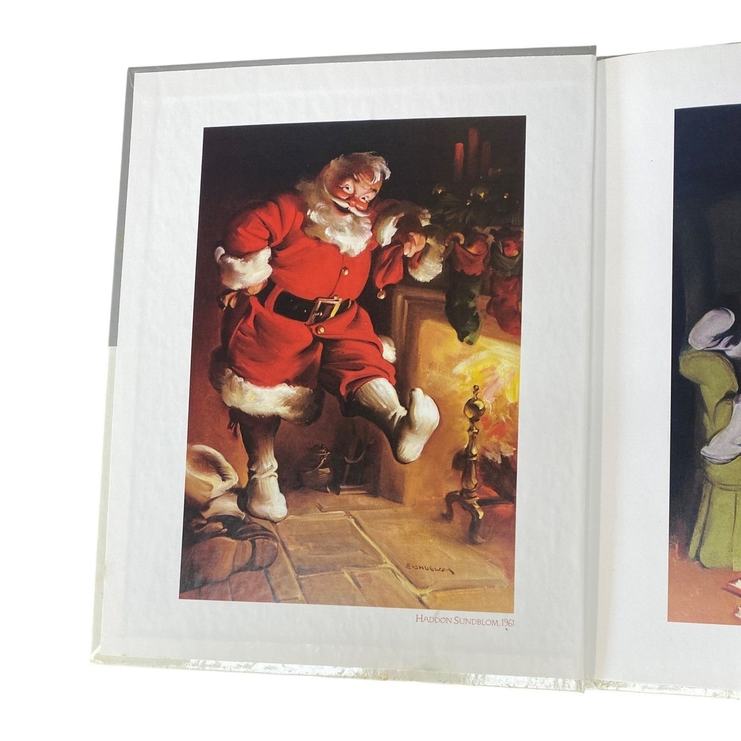 2001 Hallmark Twas the Night Before Christmas Coca Cola Hardcover Book