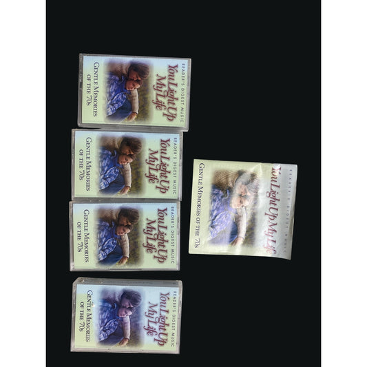 Readers Digest Music "You Light Up My Life" Cassette Set 4-Pack Gentle Memories Of The 70s Classic Hits Collection