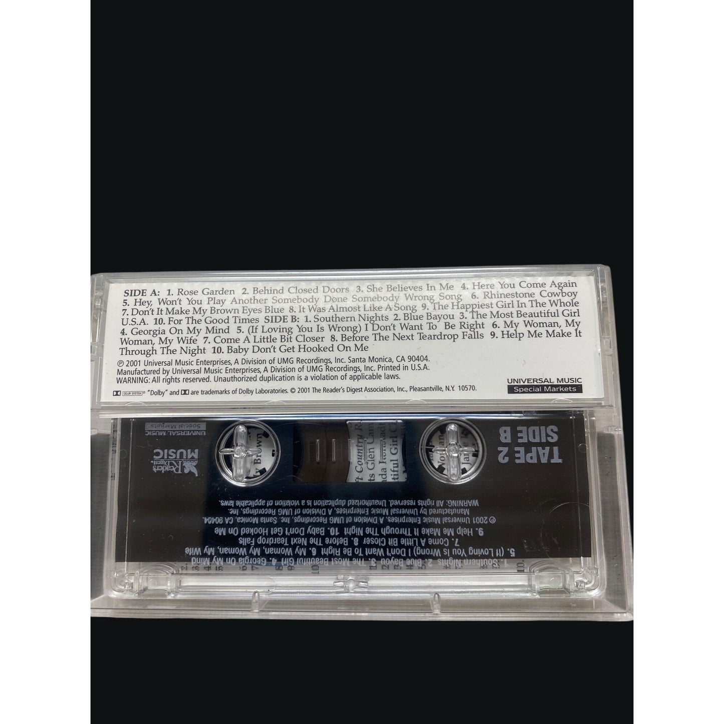 Readers Digest Music "You Light Up My Life" Cassette Set 4-Pack Gentle Memories Of The 70s Classic Hits Collection