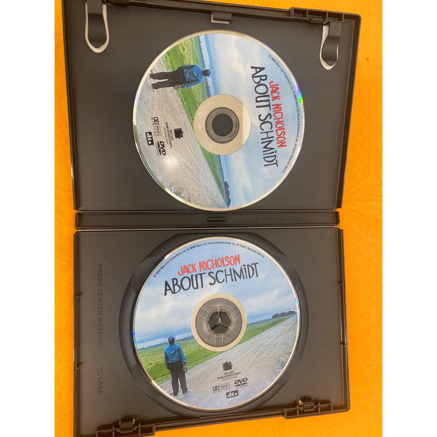 Jack Nicholson "About Schmidt" DVD Movie