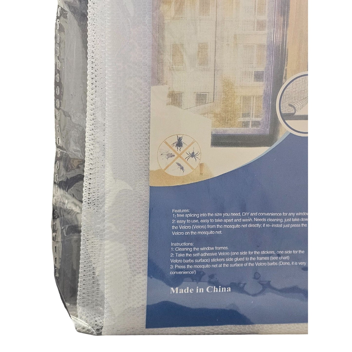 DIY Flyscreen White 51" x 59"