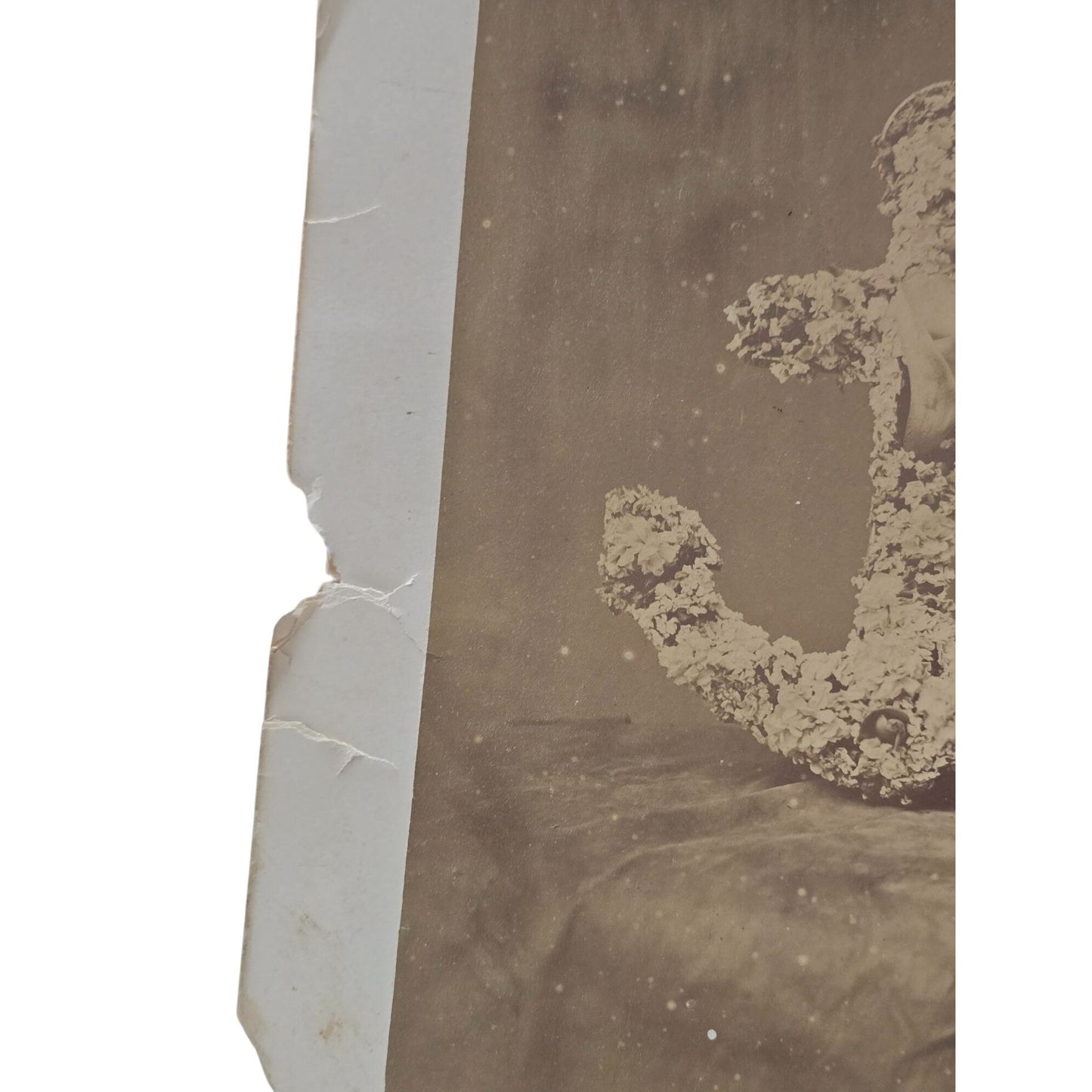 Antique Sepia Funeral Photo c.1900