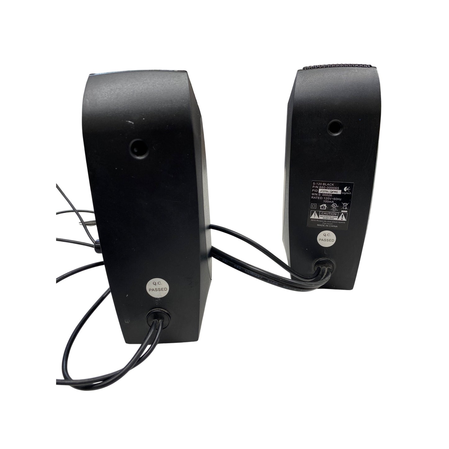 Logitech S120 Black Stereo Speakers