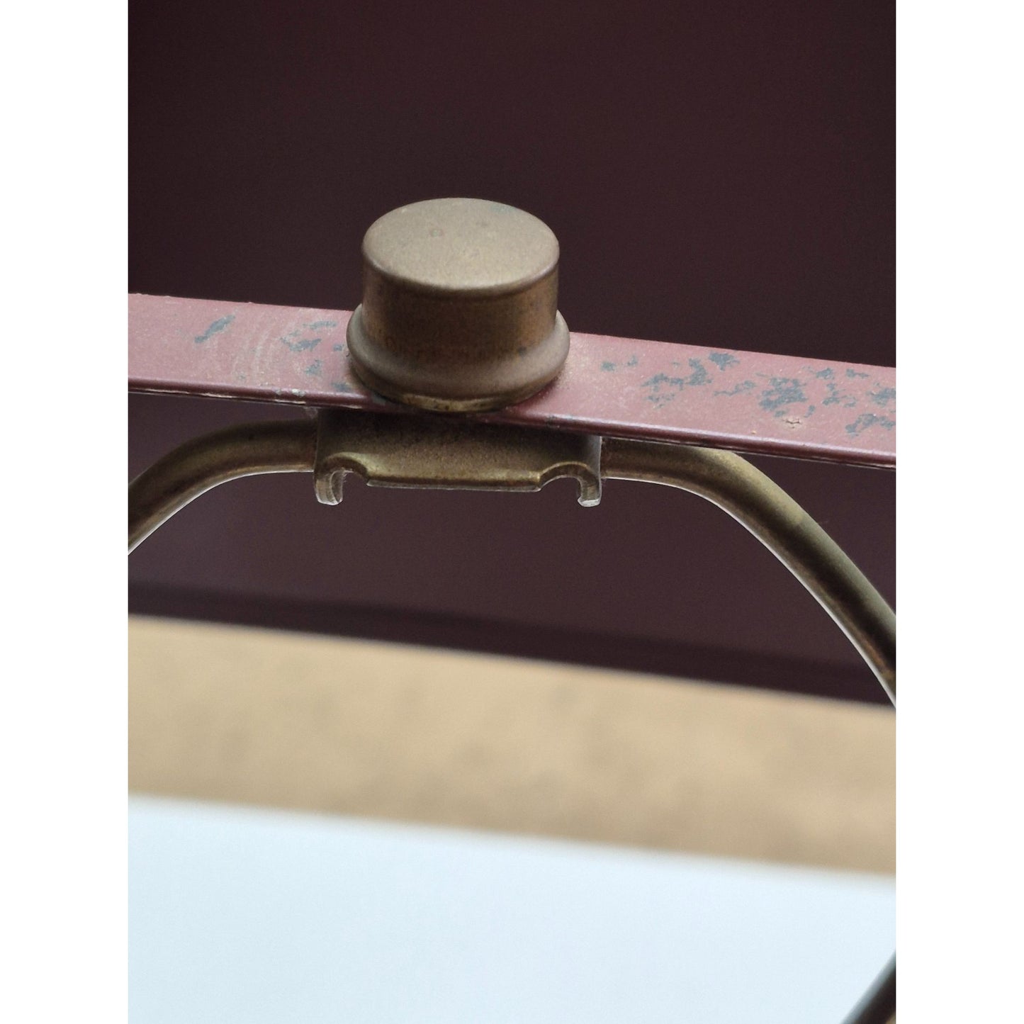 VTG Western Decor Cut Metal Bedside Table Lamp Rodeo Cowboy Boots Calf Roping