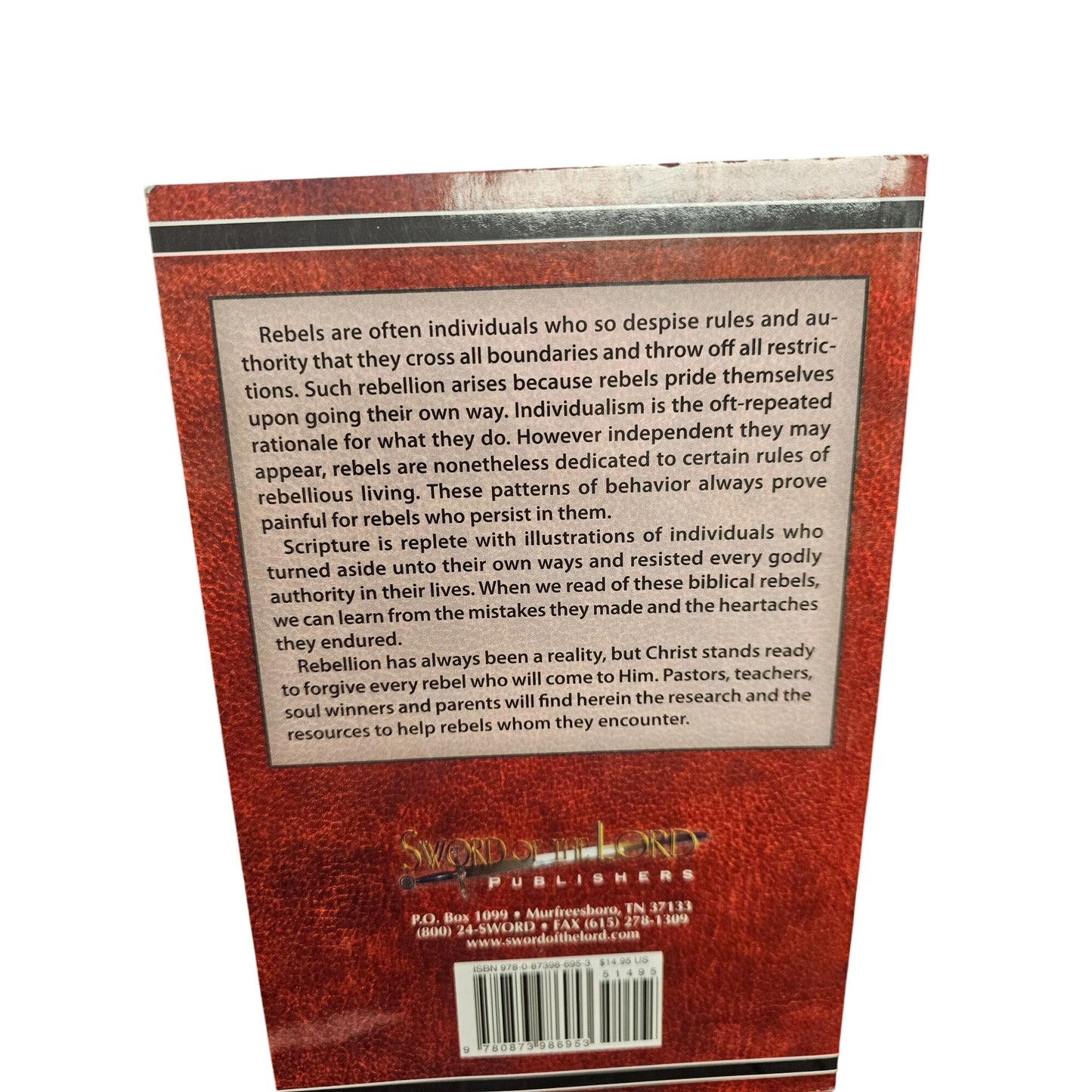 Rules That Rebels Live By Signed Book By Jeff Farnham