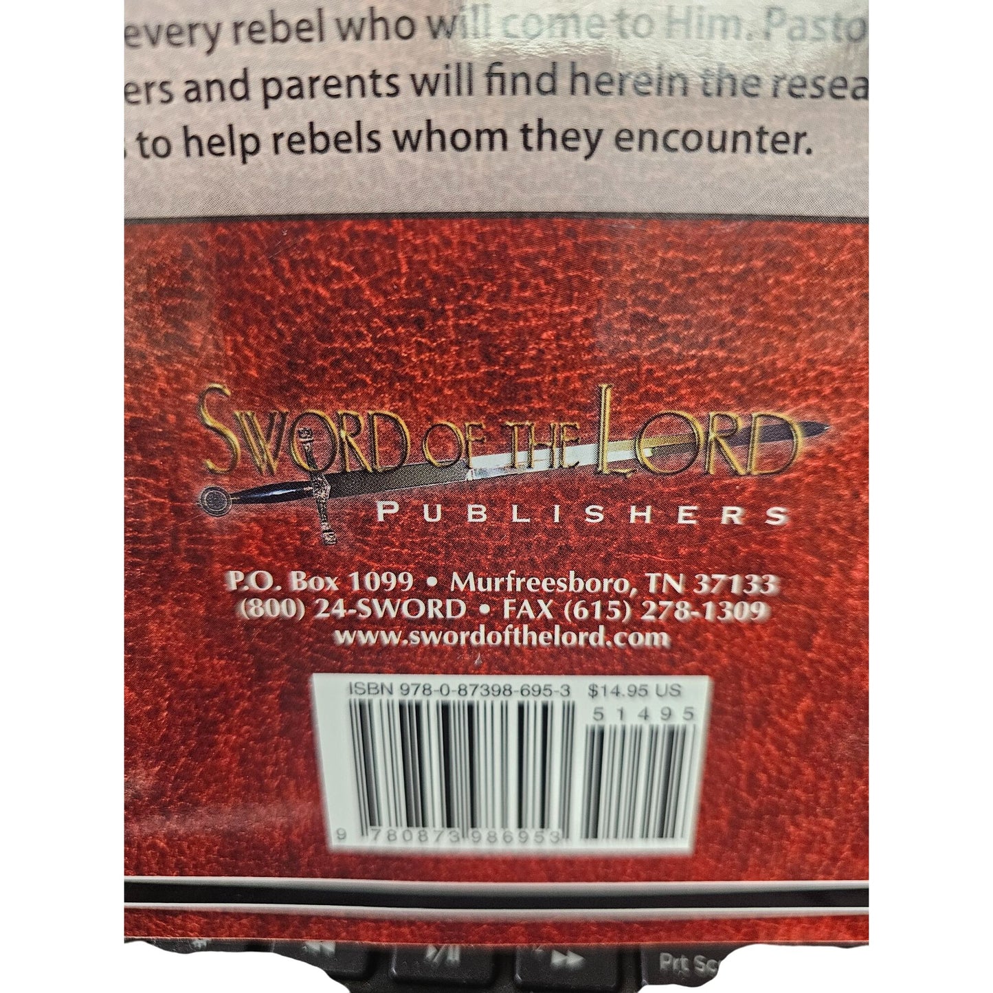 Rules That Rebels Live By Signed Book By Jeff Farnham