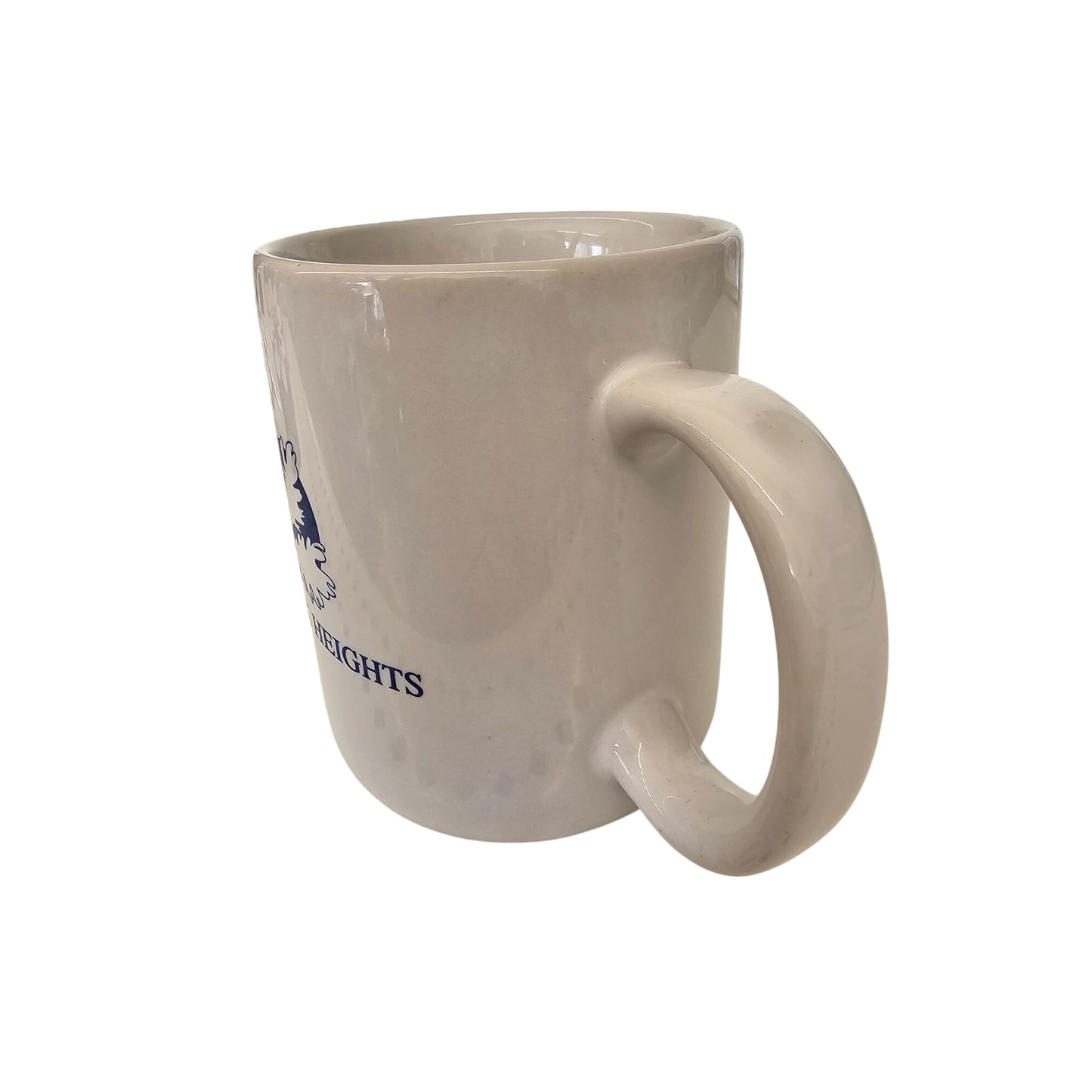 Oak Park Heights, MN Ceramic Coffee Mug 16 Oz White With Blue Leaf Design By Headwind