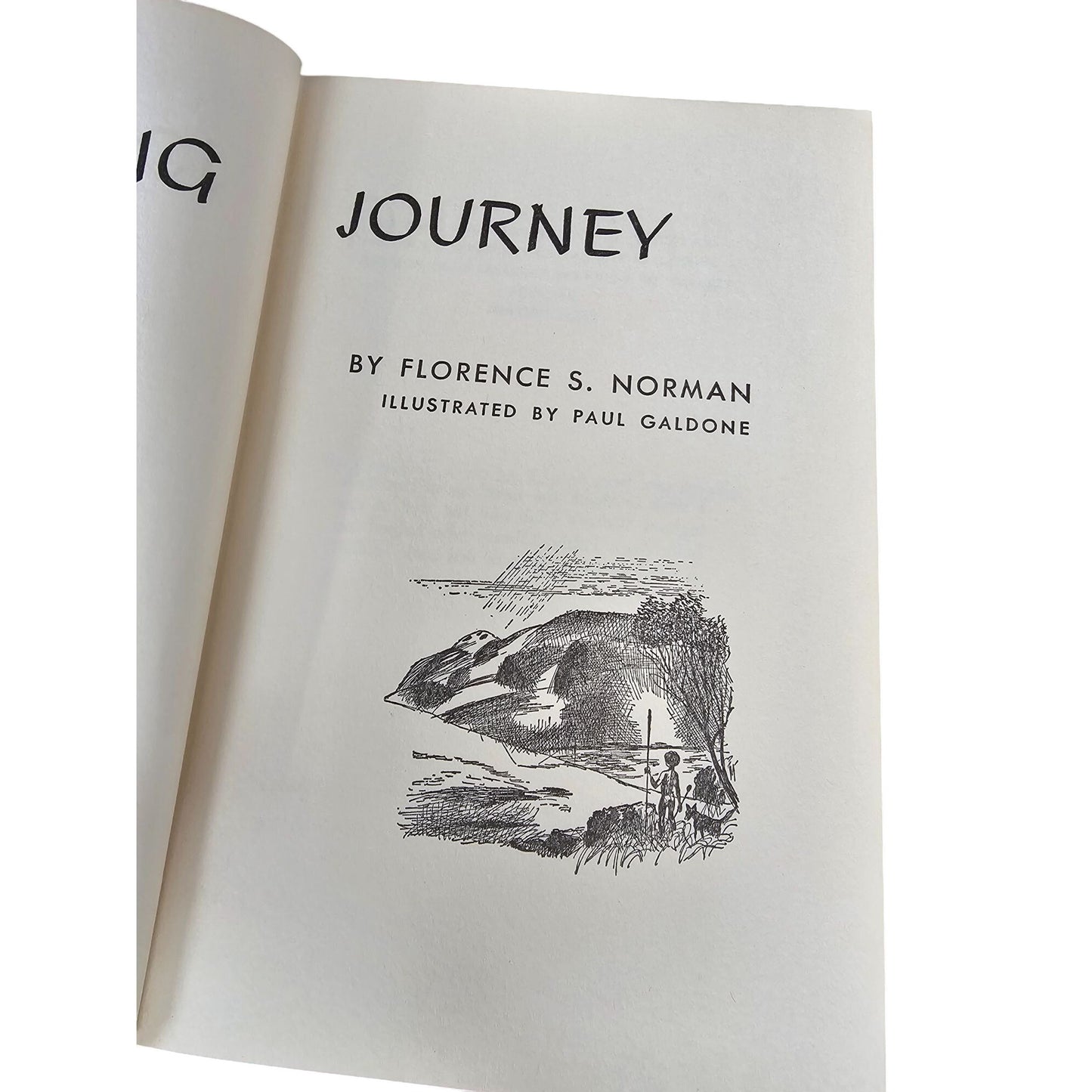 The Long Journey By Florence S. Norman First Edition Hardcover 1955 Illustrated By Paul Galdone