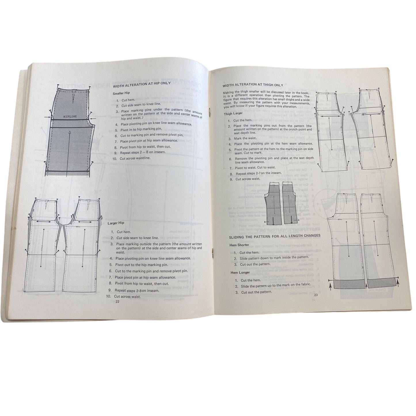 Slacks Cut-To-Fit For Your Figure Sewing Book By Sew/Fit Co.