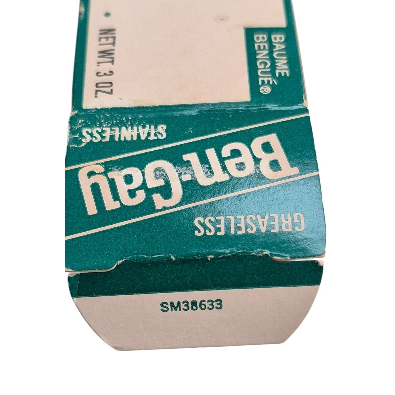 Vintage 1960s Ben-Gay 3oz. Tube in Box