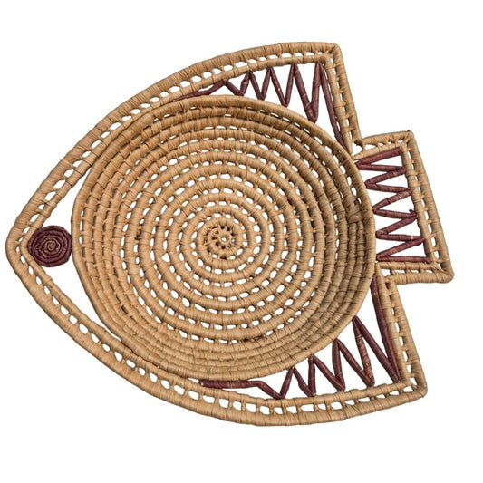 Wall Basket Arrowhead Angel Fish