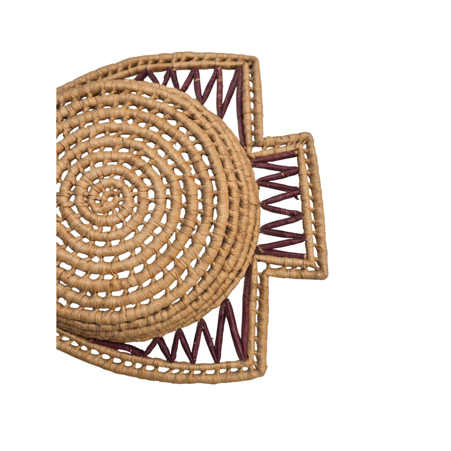 Wall Basket Arrowhead Angel Fish