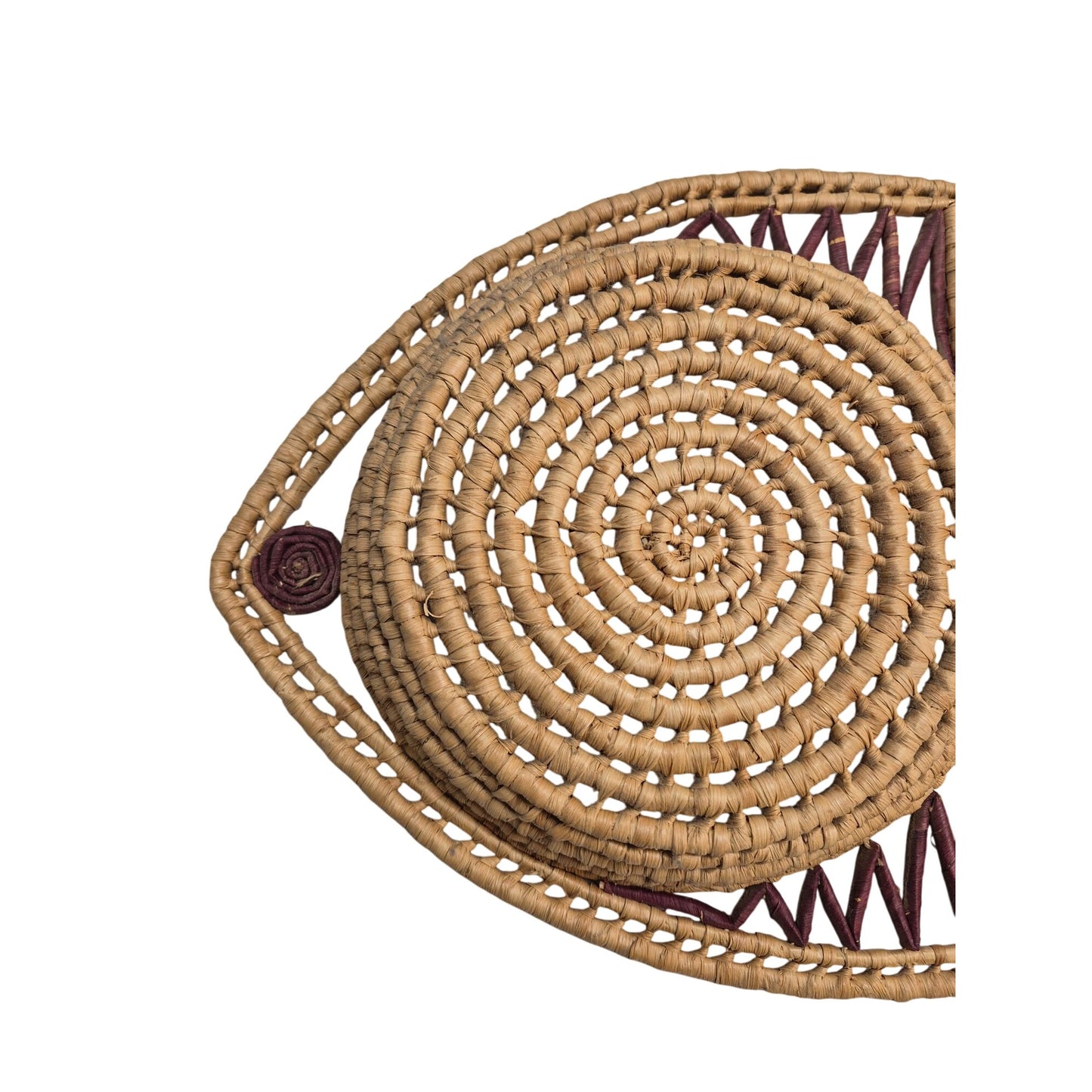 Wall Basket Arrowhead Angel Fish