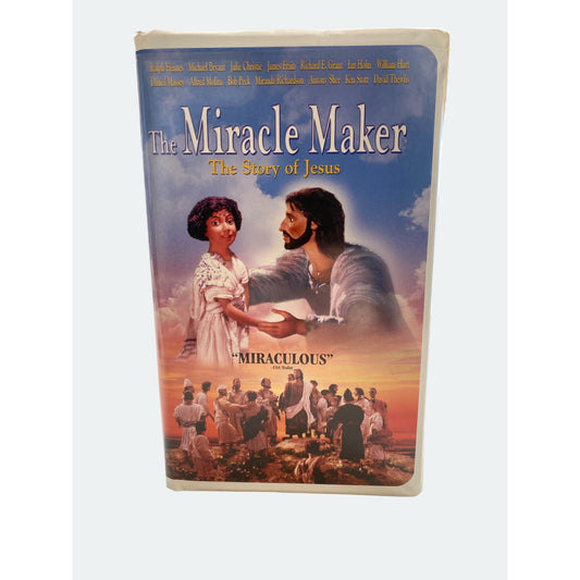 The Miracle Maker VHS - The Story Of Jesus