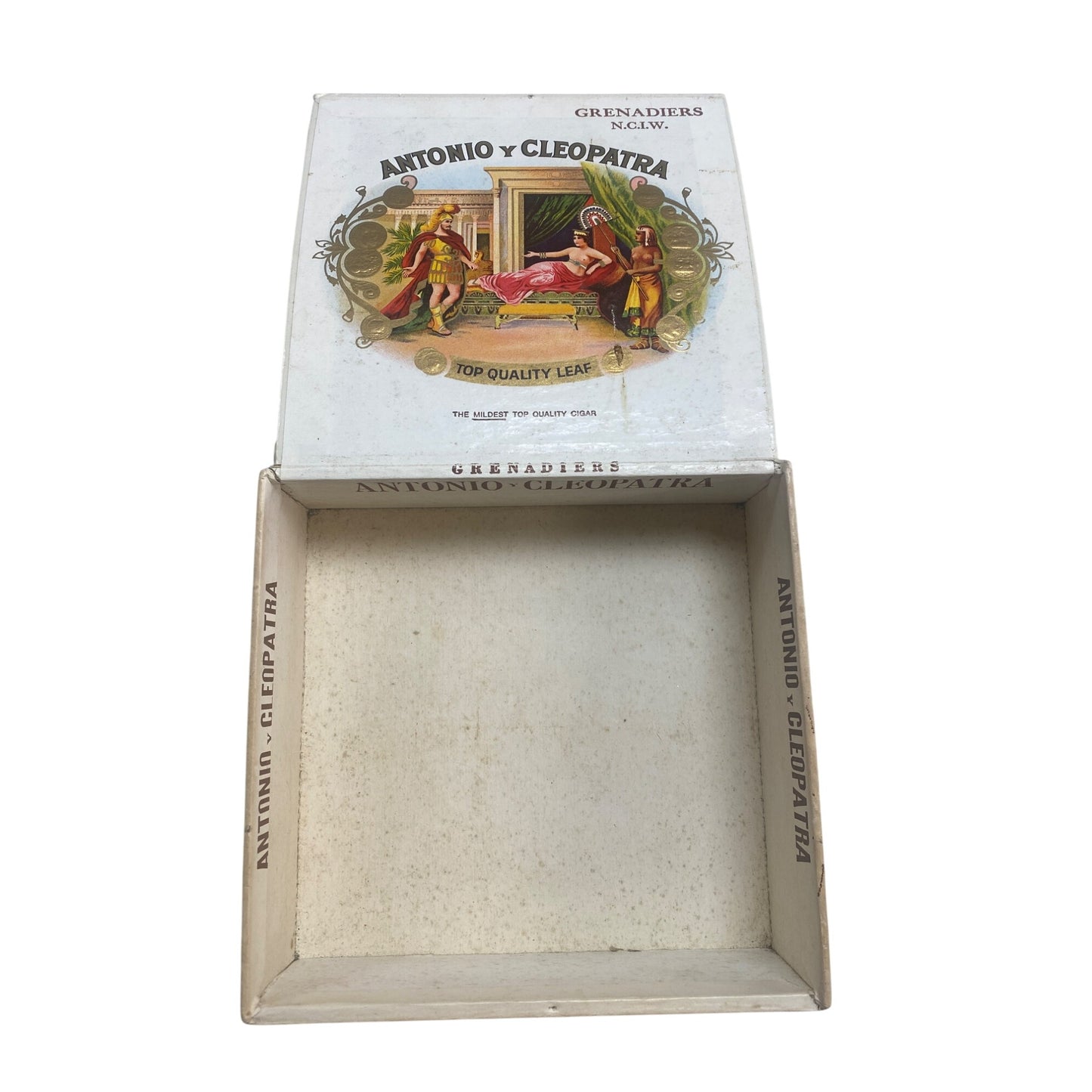 Antonio Y Cleopatra Grenadiers Cigar Box Vintage