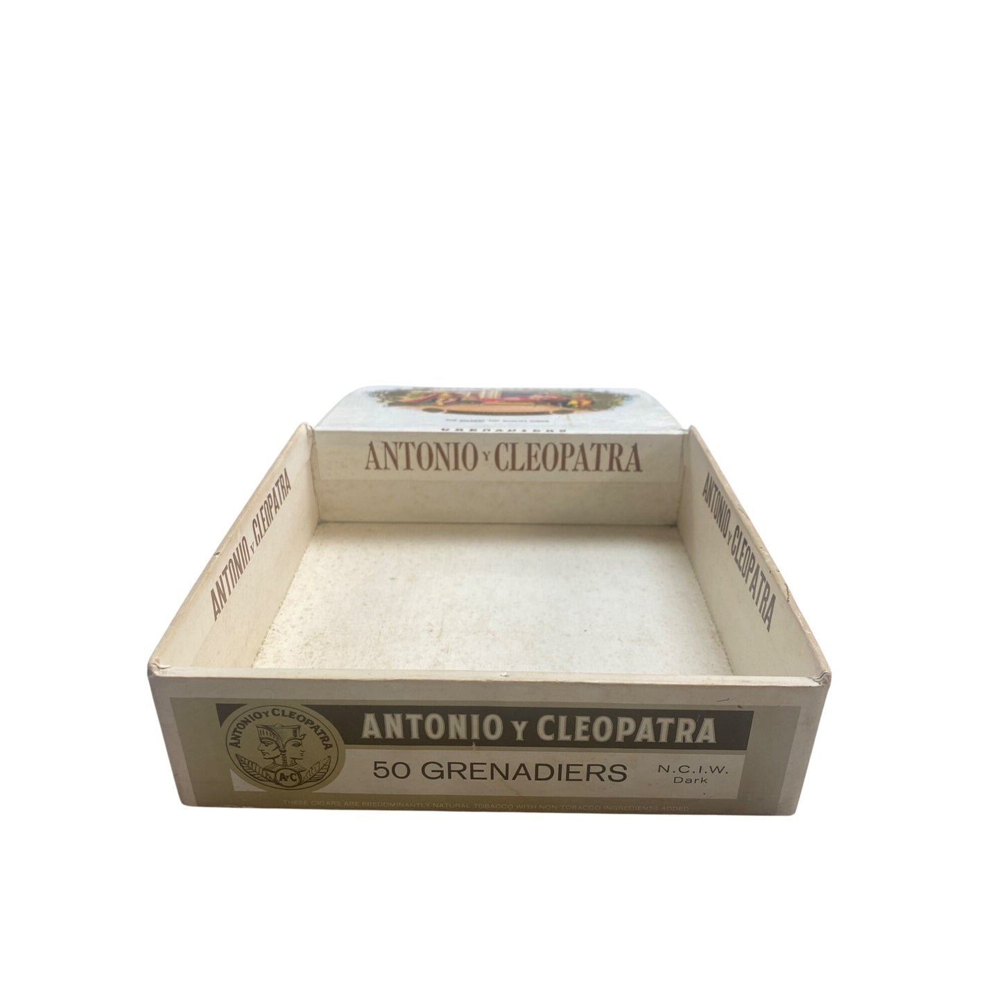 Antonio Y Cleopatra Grenadiers Cigar Box Vintage